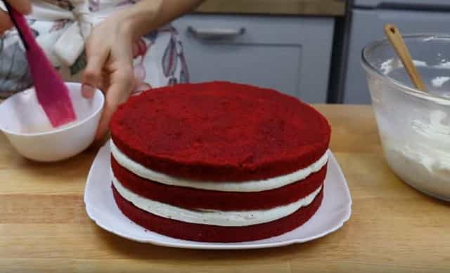 Вкусный и красивый торт красный бархат рецепт без яиц