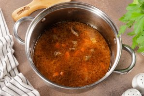 Суп с говядиной и картошкой