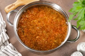 Суп с говядиной и картошкой